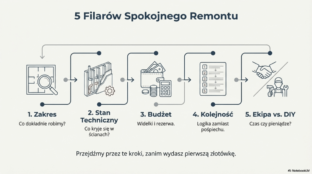 Od czego zacząć remont mieszkania?