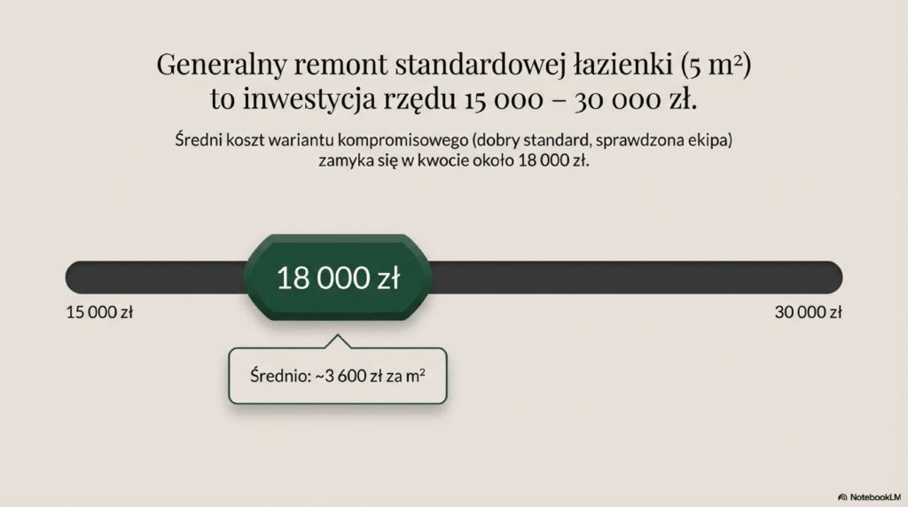 Koszt remontu łazienki w 2026 roku