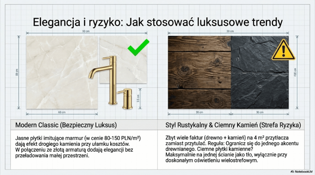 Luksusowe trendy w aranżacji łazienki