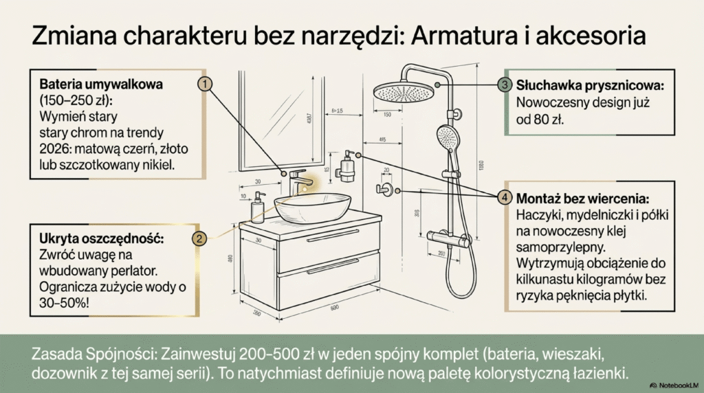 Nowoczesna armatura i oszczędność wody