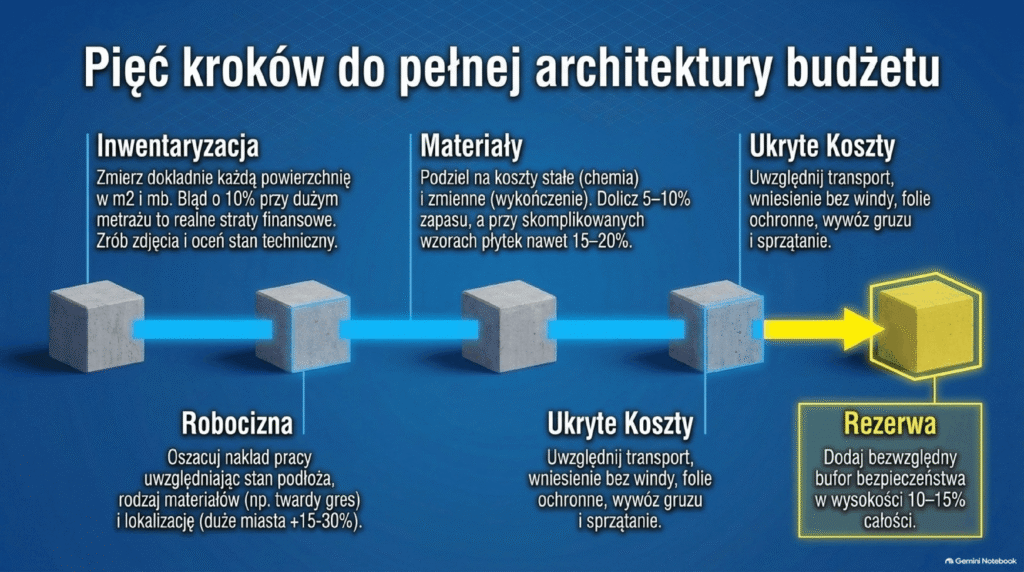 Jak zrobić kosztorys remontu krok po kroku?